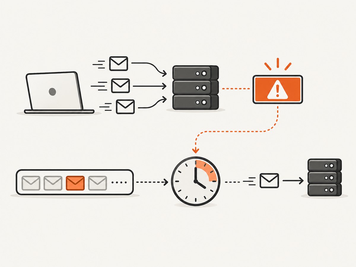 When a server returns 429, pause according to Retry-After and smooth later requests instead of retrying in a burst.