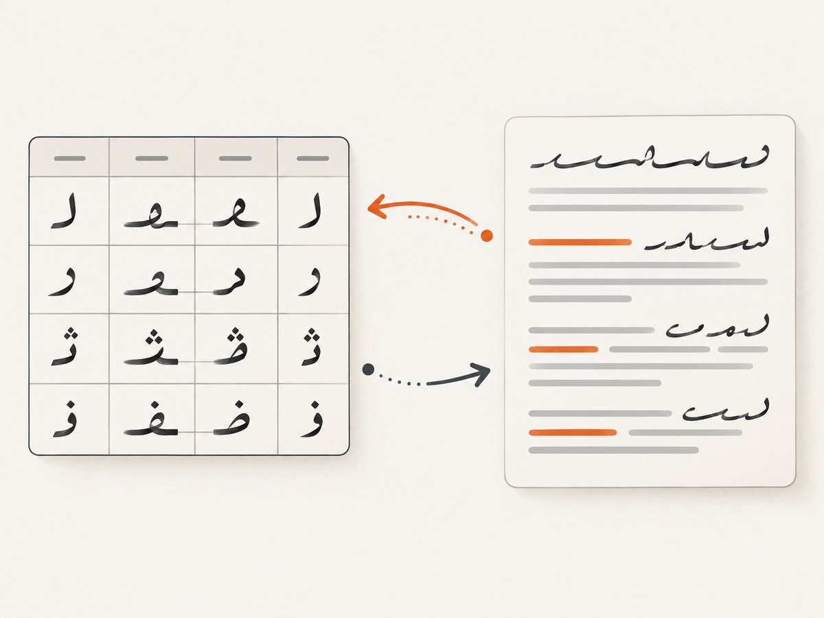 Arabic containers and embedded Latin values need explicit direction boundaries.