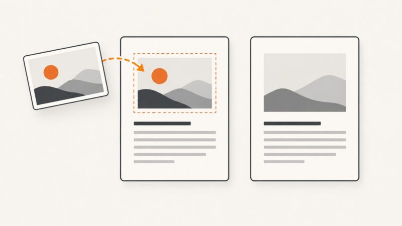 How to Add Images to the First Page of a Two-Page PDF