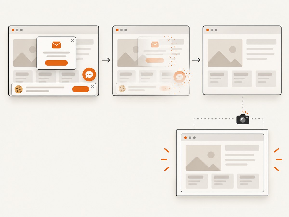 A screenshot can be prepared before uploading it into the WordPress Media Library.