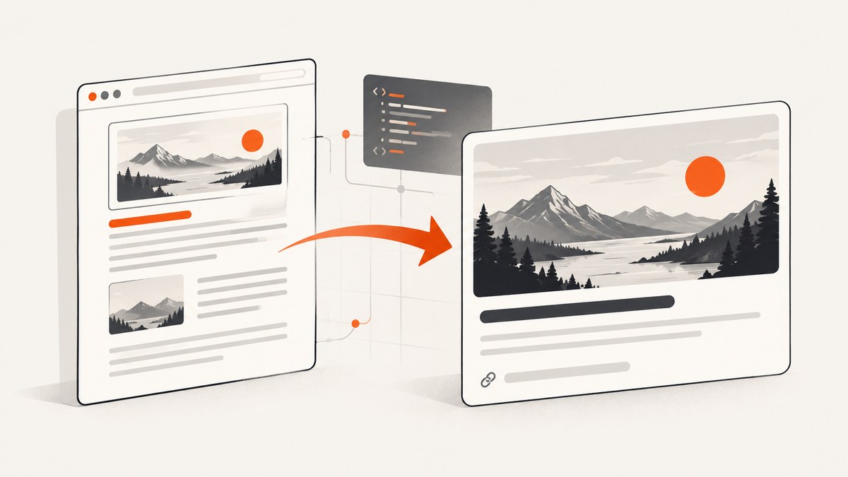 How to Add a Link Preview Image in HTML