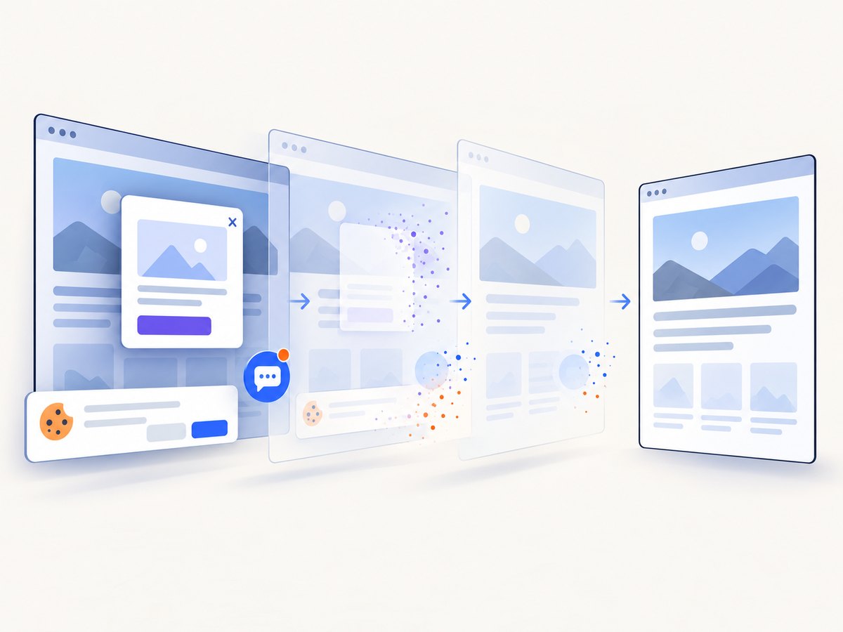A clean capture removes obstructing overlays before producing an image for sharing.