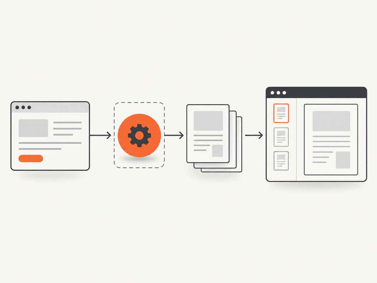 A React PDF viewer sends document work to the PDF.js worker before drawing pages in the browser.