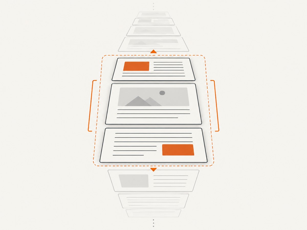 Rendering only visible pages keeps long documents responsive and limits canvas memory.