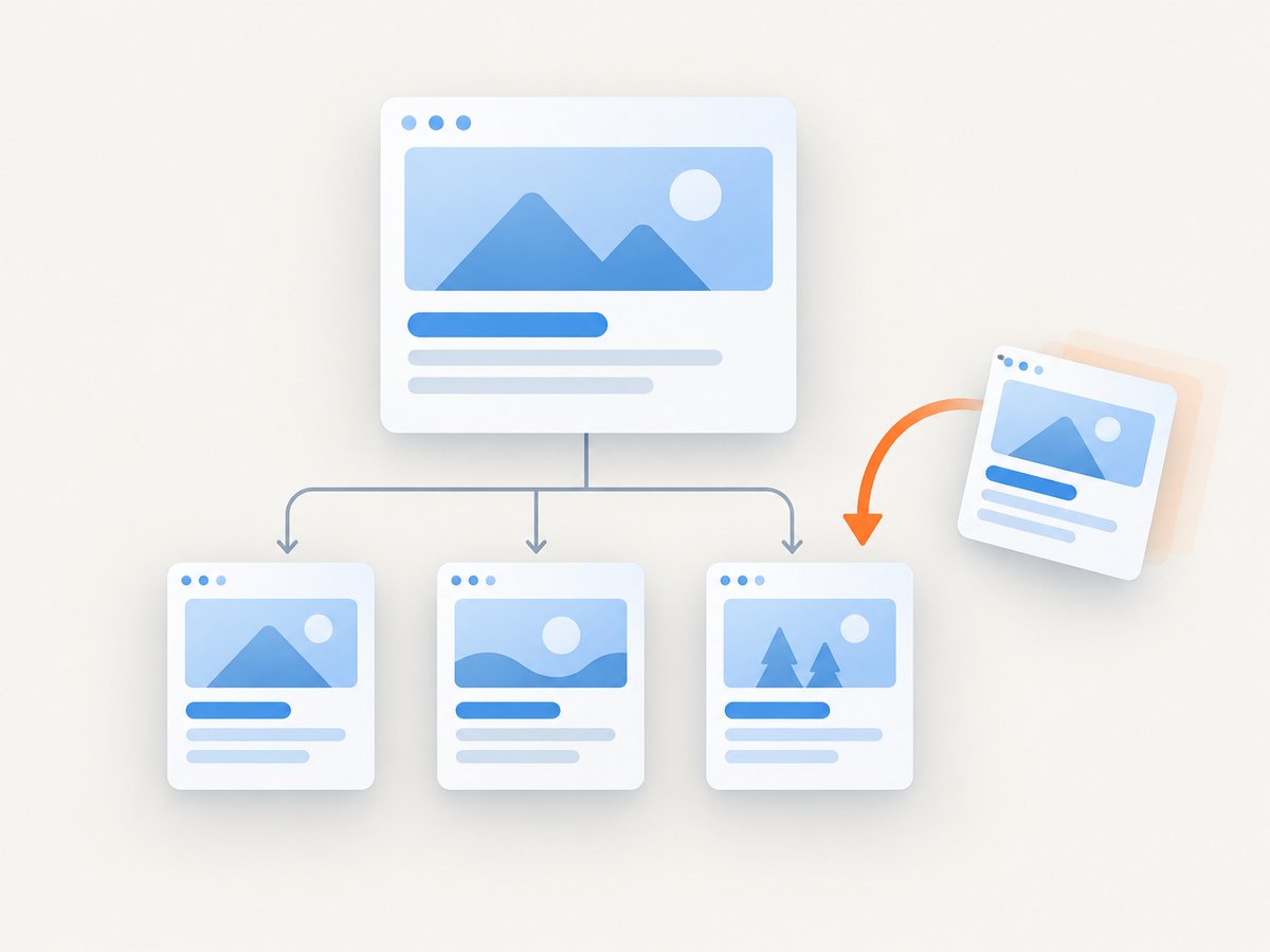 A Google Sites subpage is created or organized by placing it beneath a parent in the Pages hierarchy.
