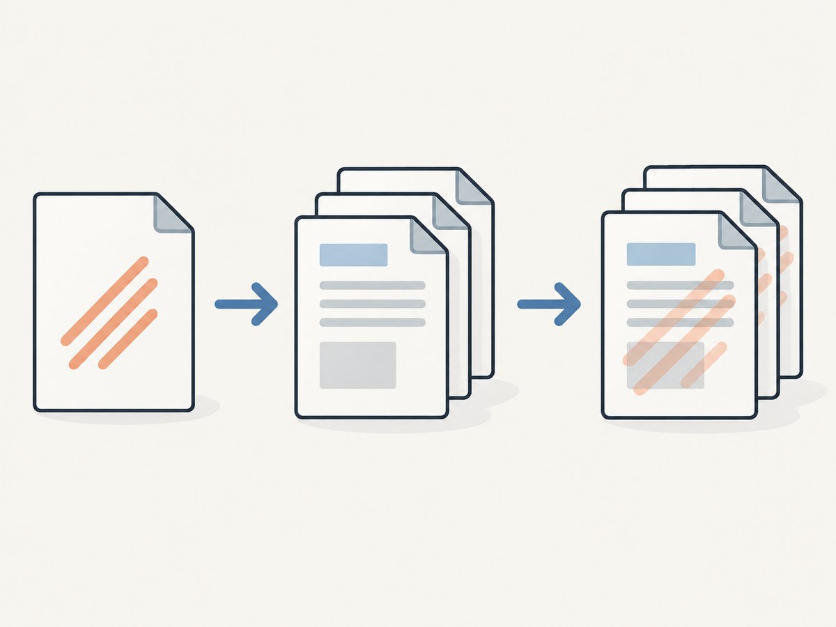 ReportLab creates a watermark page; pypdf merges it into each source page and writes a new PDF.