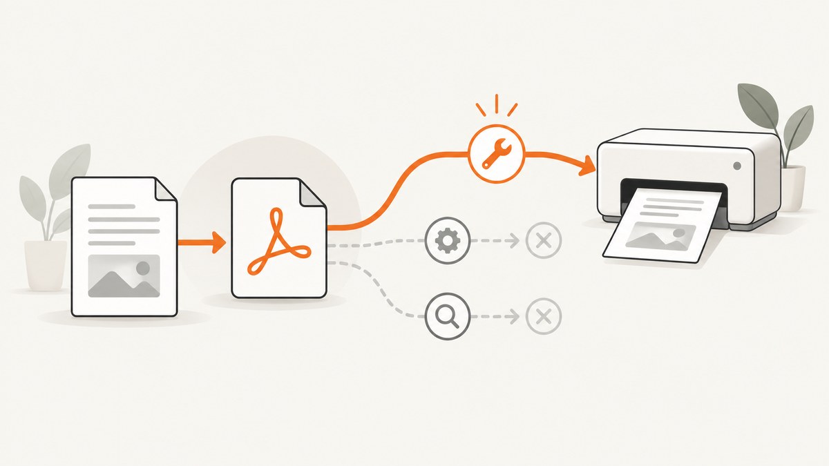 Why Adobe Print to PDF Stops Working and How to Fix It