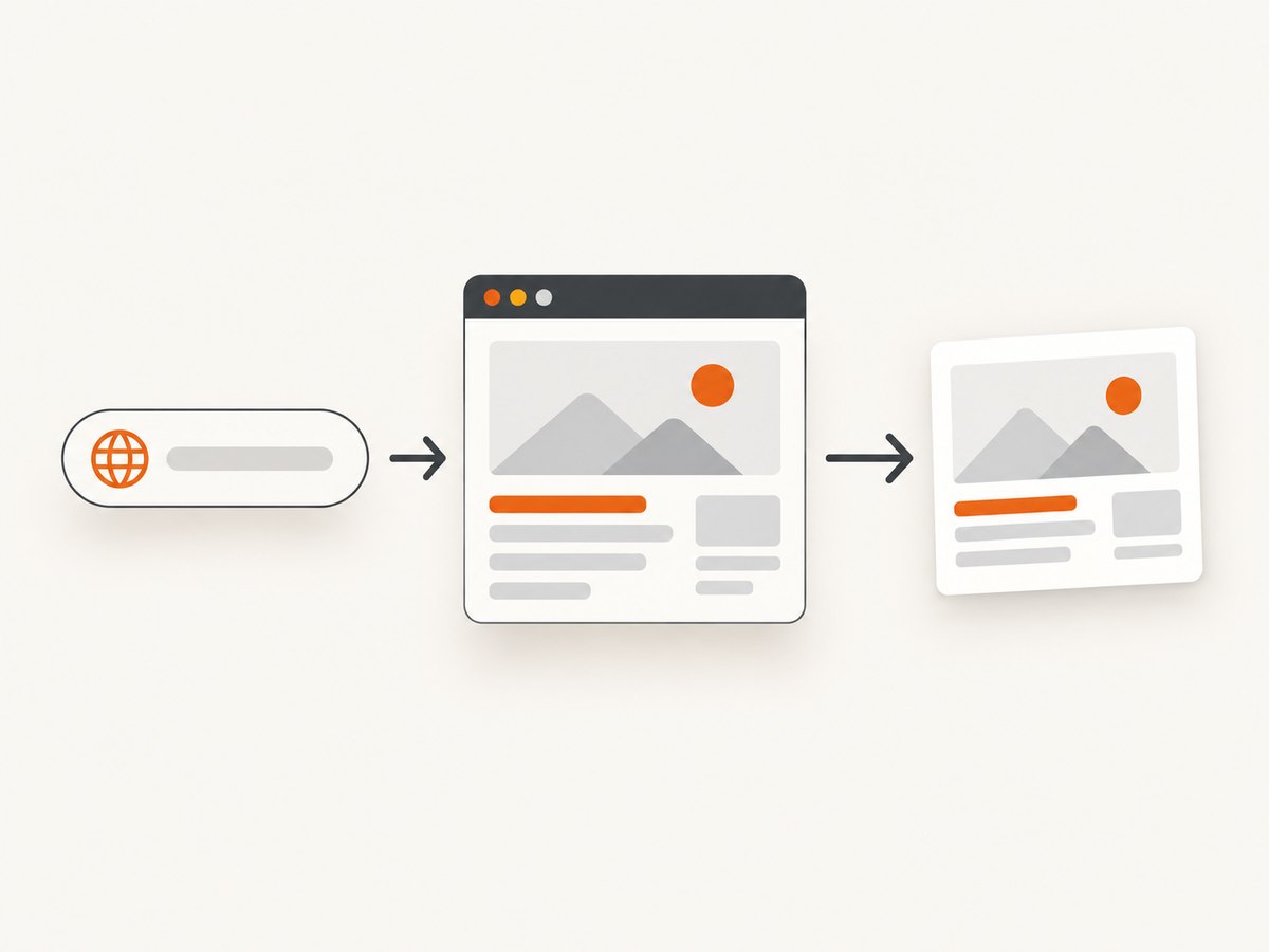 A browser runtime performs the capture and returns an image that an AI application can inspect.