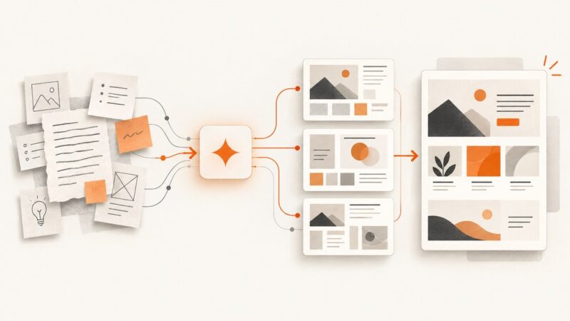How AI Design Agents Turn Descriptions into Templates