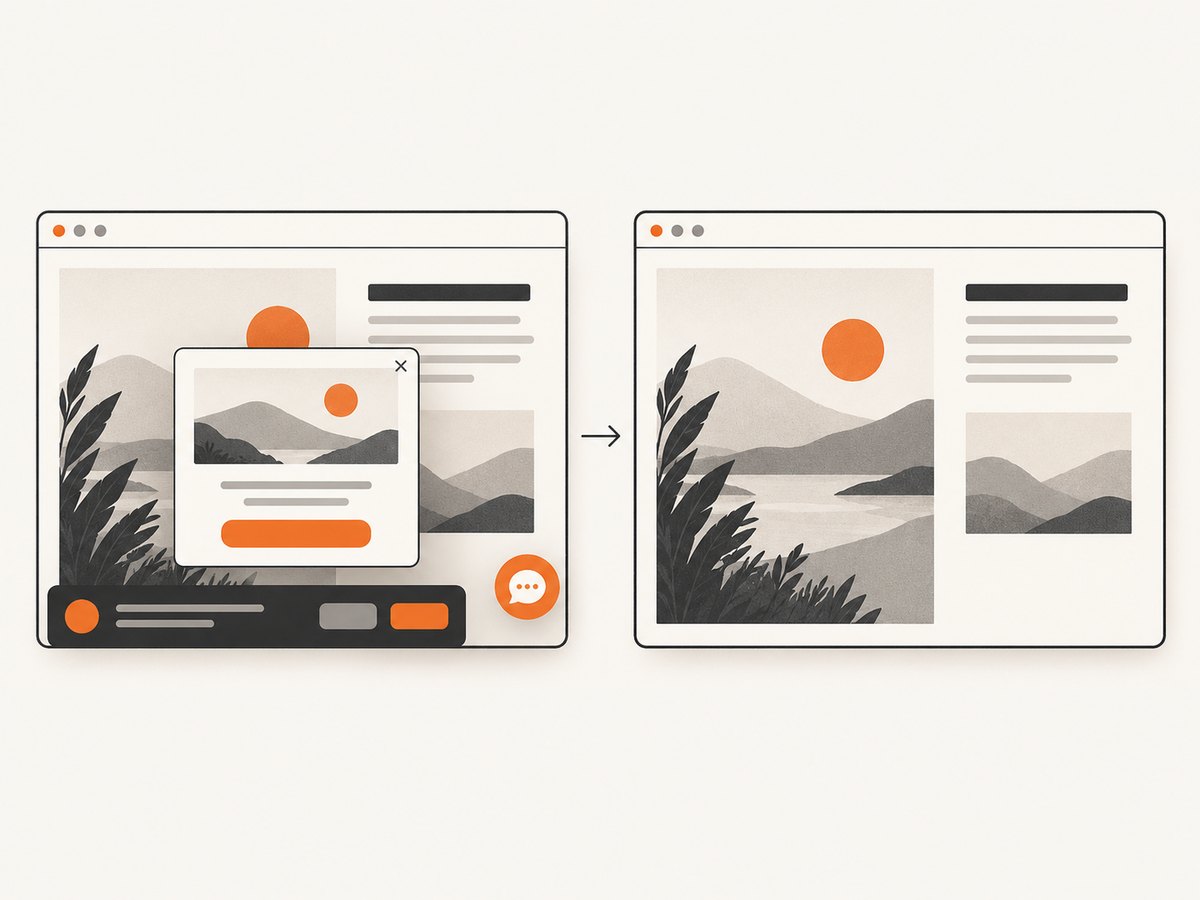 A website screenshot API can clean up page overlays before capture; it does not solve the page’s question.