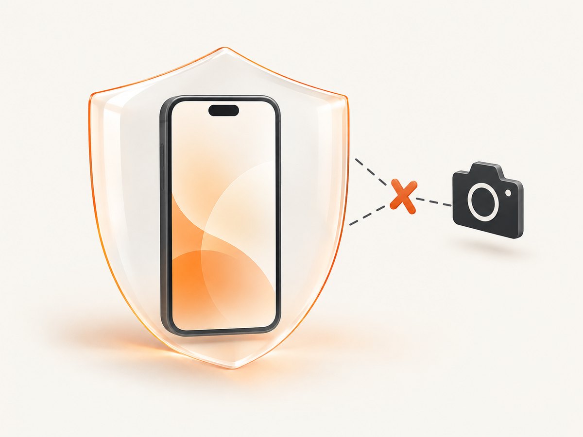 A secure Android window can keep sensitive content out of screenshots and non-secure displays.