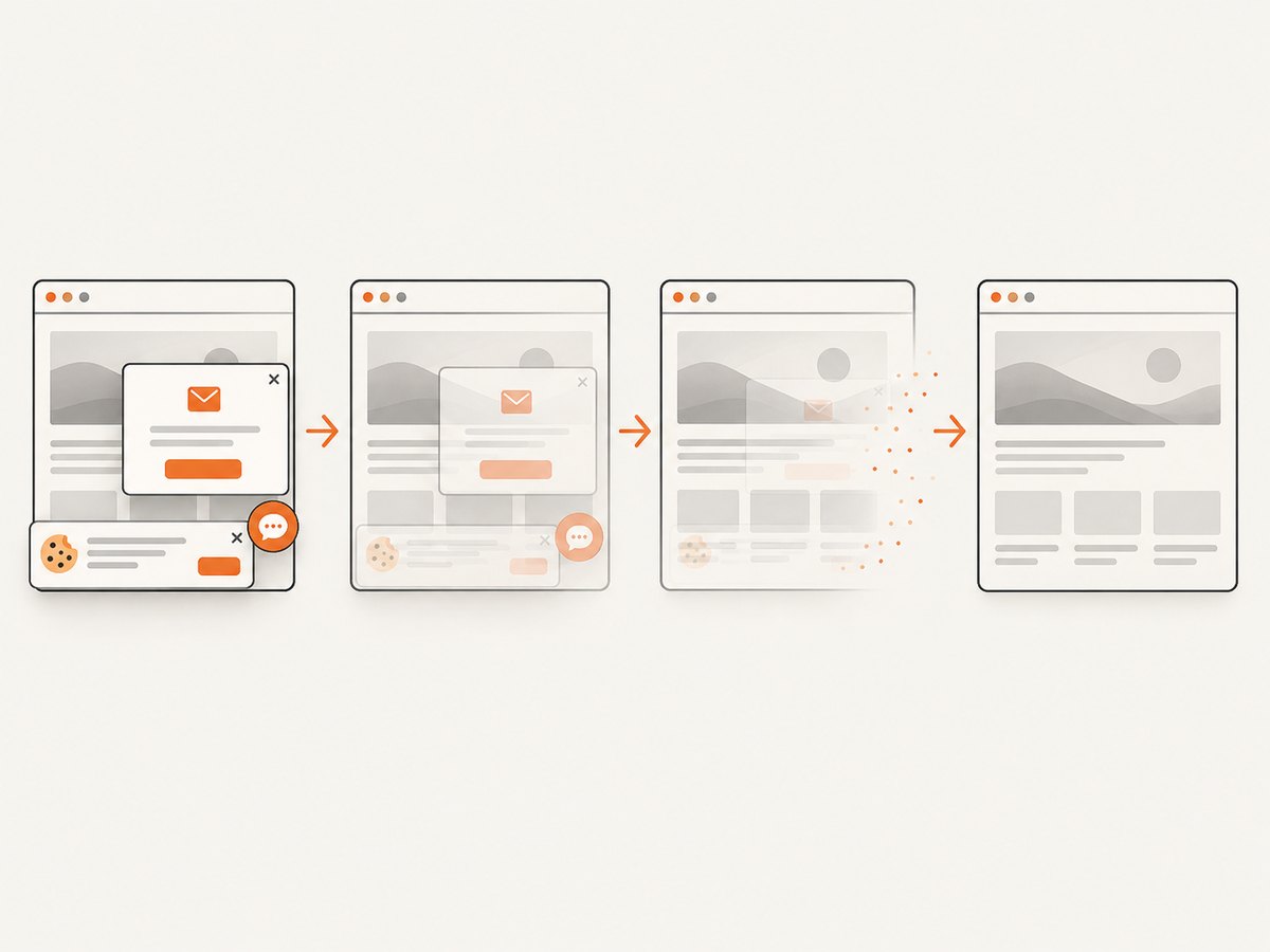 A screenshot API can clean common overlays before returning a page capture.
