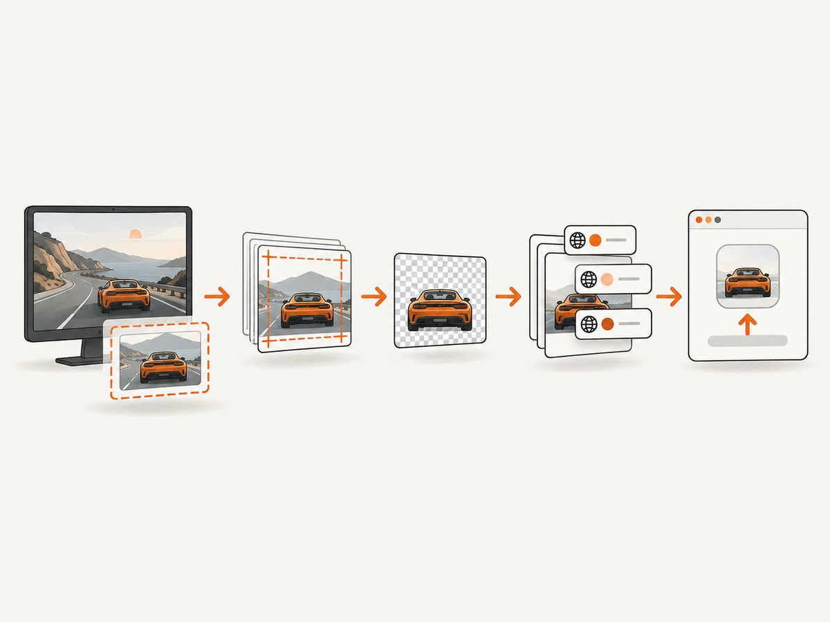 A repeatable pipeline turns raw simulator captures into validated App Store assets.