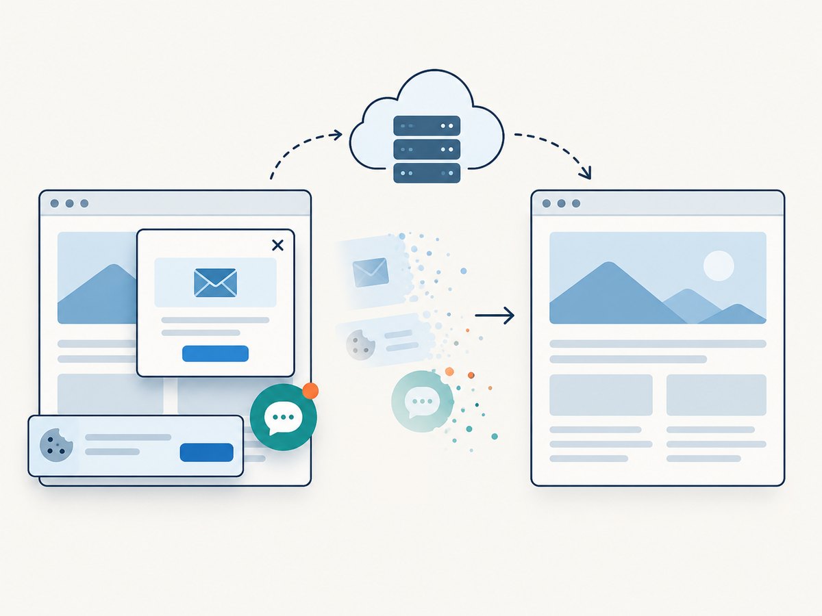 A hosted capture service can handle common overlays before returning the screenshot.