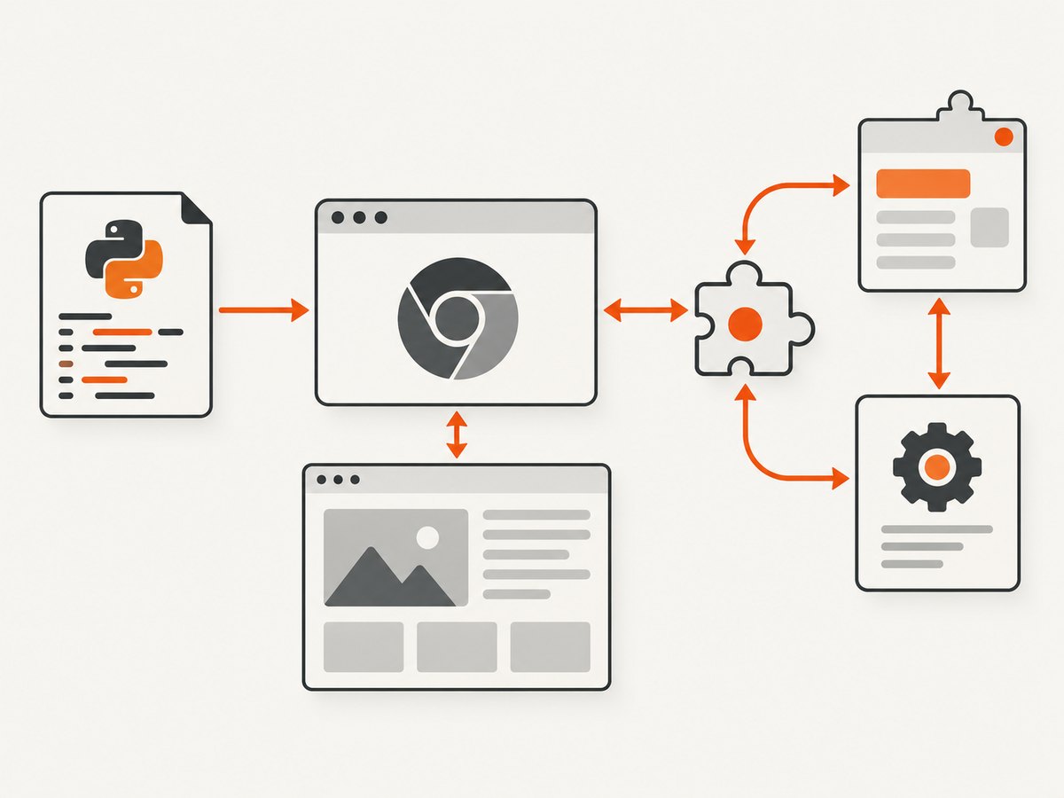 Test the extension's visible effect on a normal webpage whenever possible.