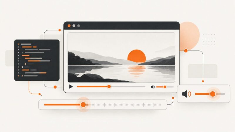 How to Automate HTML5 Video Seek and Volume Controls