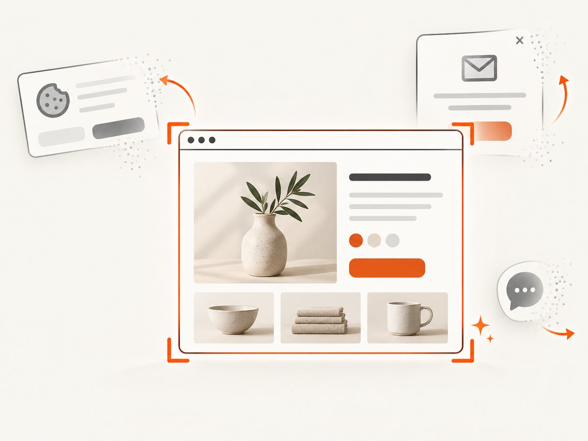 A clean capture makes ad and landing-page review easier by removing common overlays before the image is saved.