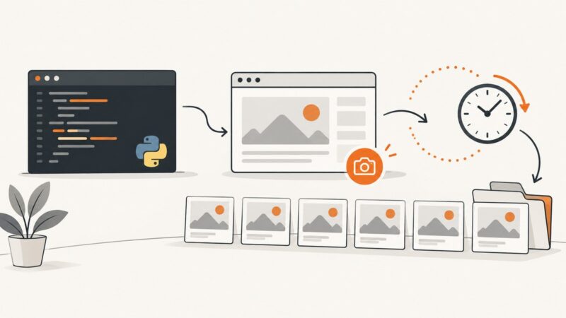 How to Automate Screenshots with Python on a Schedule