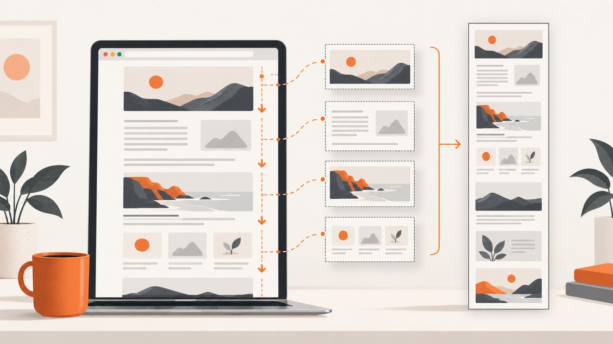 How to Take an Automatic Scrolling Screenshot in Chrome