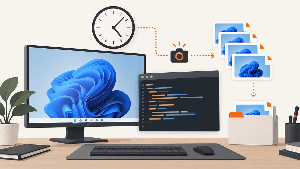 How to Automatically Capture Screenshots in Windows 11