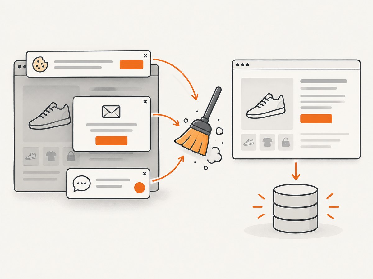 A repeatable monitoring loop captures a page, compares it with a baseline, and keeps both dated images for review.