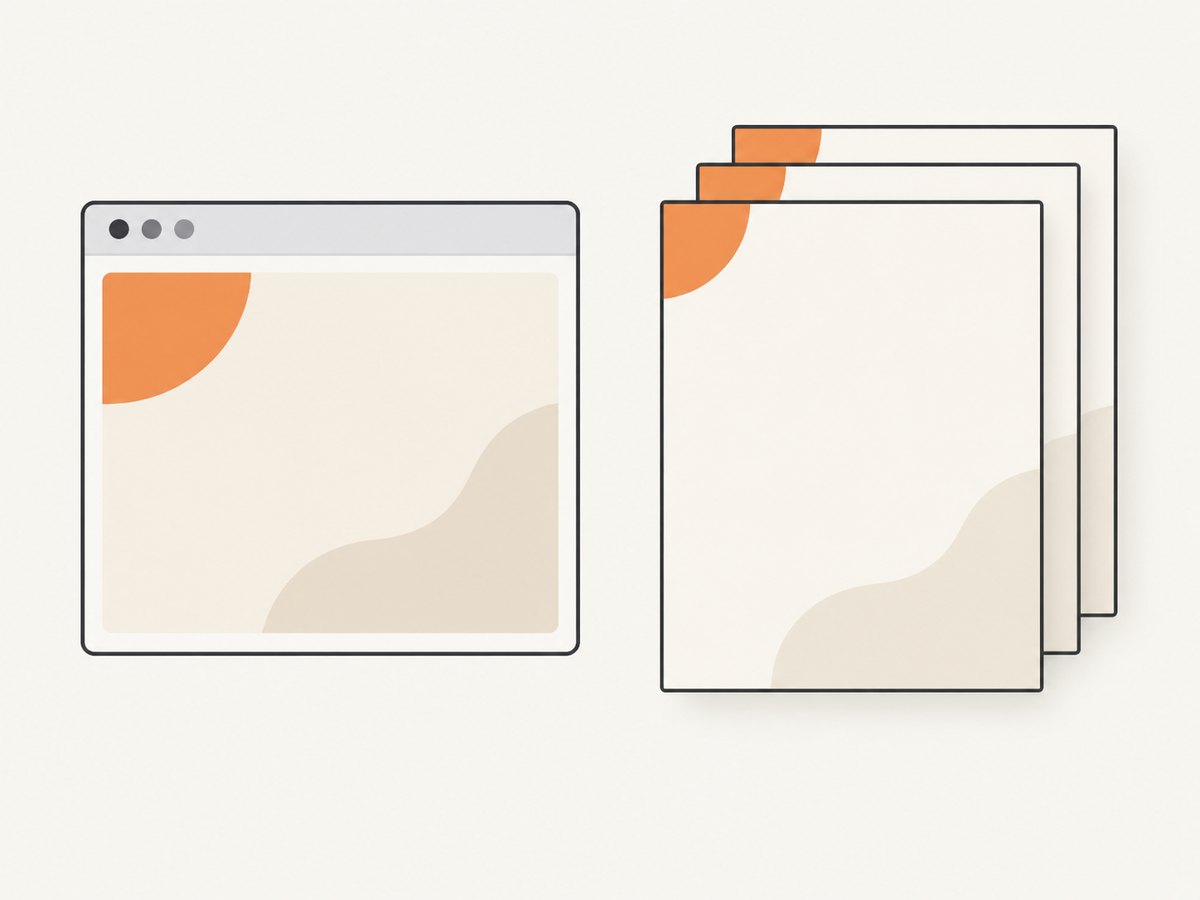CSS backgrounds follow HTML layout; page events can repeat stationery on every PDF page.