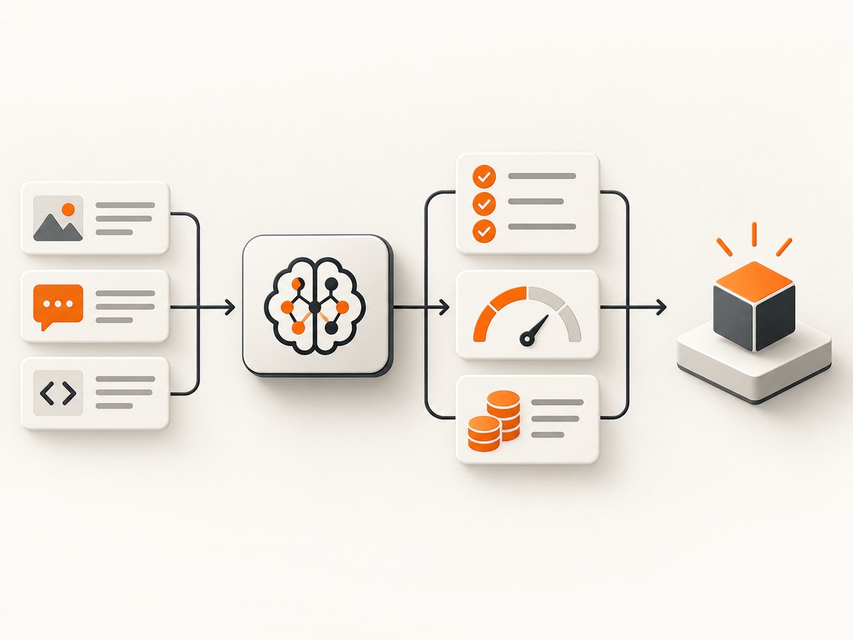 Evaluate quality, operations, and total request cost together.
