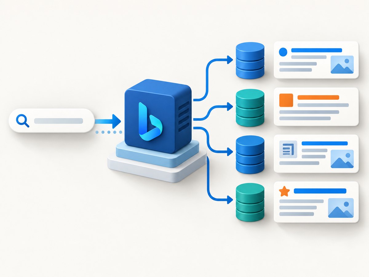 A SERP pipeline separates result types before analysis.