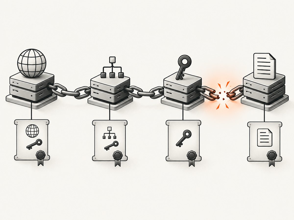DNSSEC diagnostics follow the complete chain from delegation to signed answer.