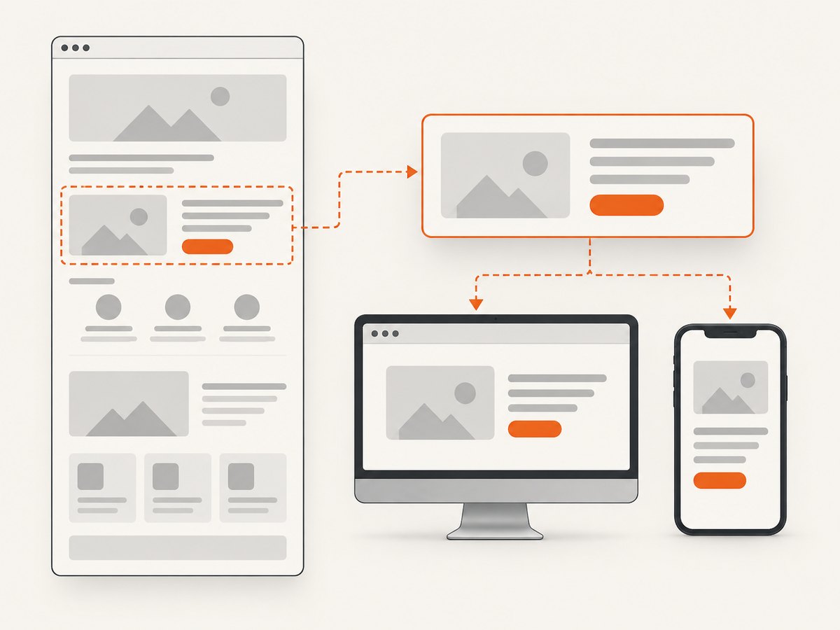 Choose full-page capture for documents and a CSS element for focused components.