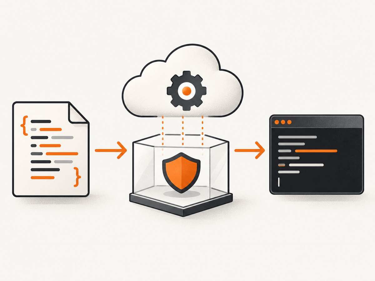 Online C tools differ in how source code moves from the browser to a remote compiler and sandbox.