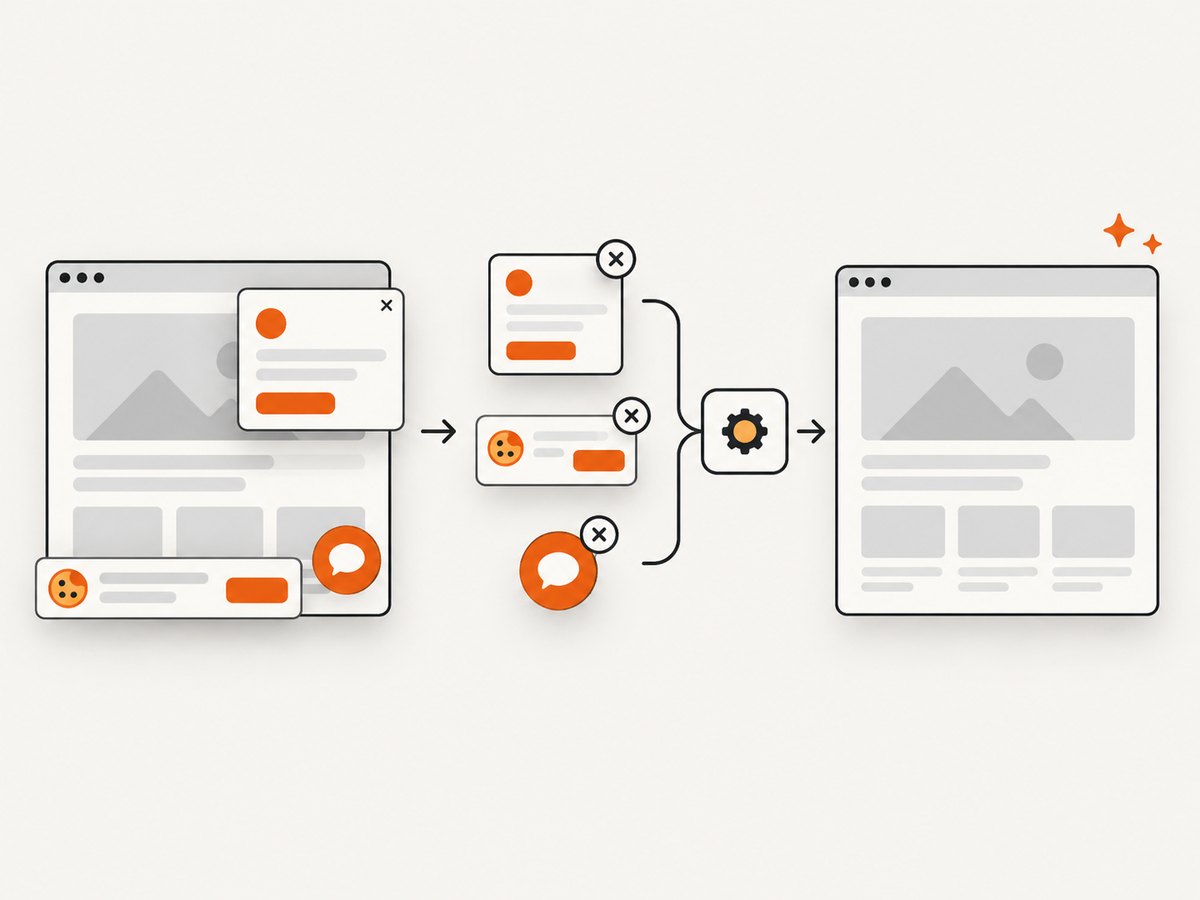 A clean capture workflow removes obstructive overlays before saving the image.