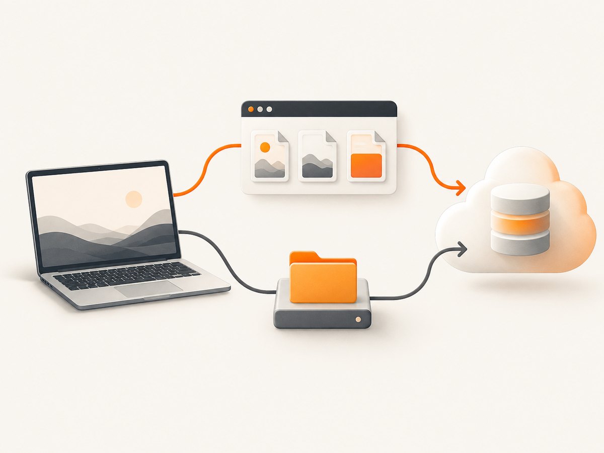 A browser and a mounted drive solve different S3 workflows.