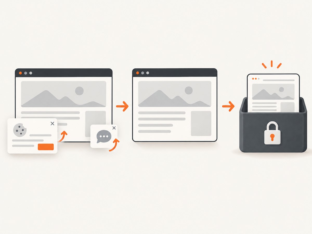 Capture readiness and cleanup affect what the archived page shows.