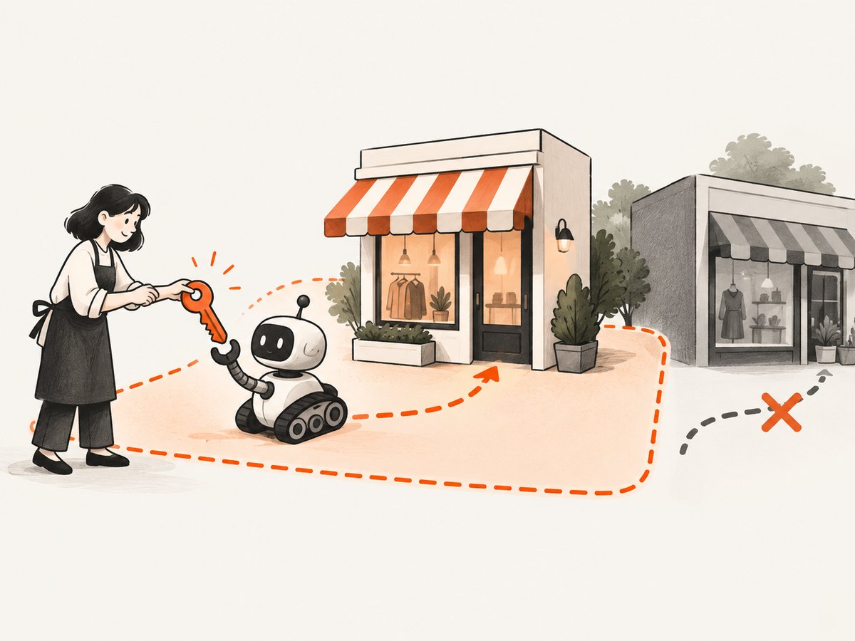 Shopify’s signed crawler access is for authorized analysis of the merchant’s own connected storefront.