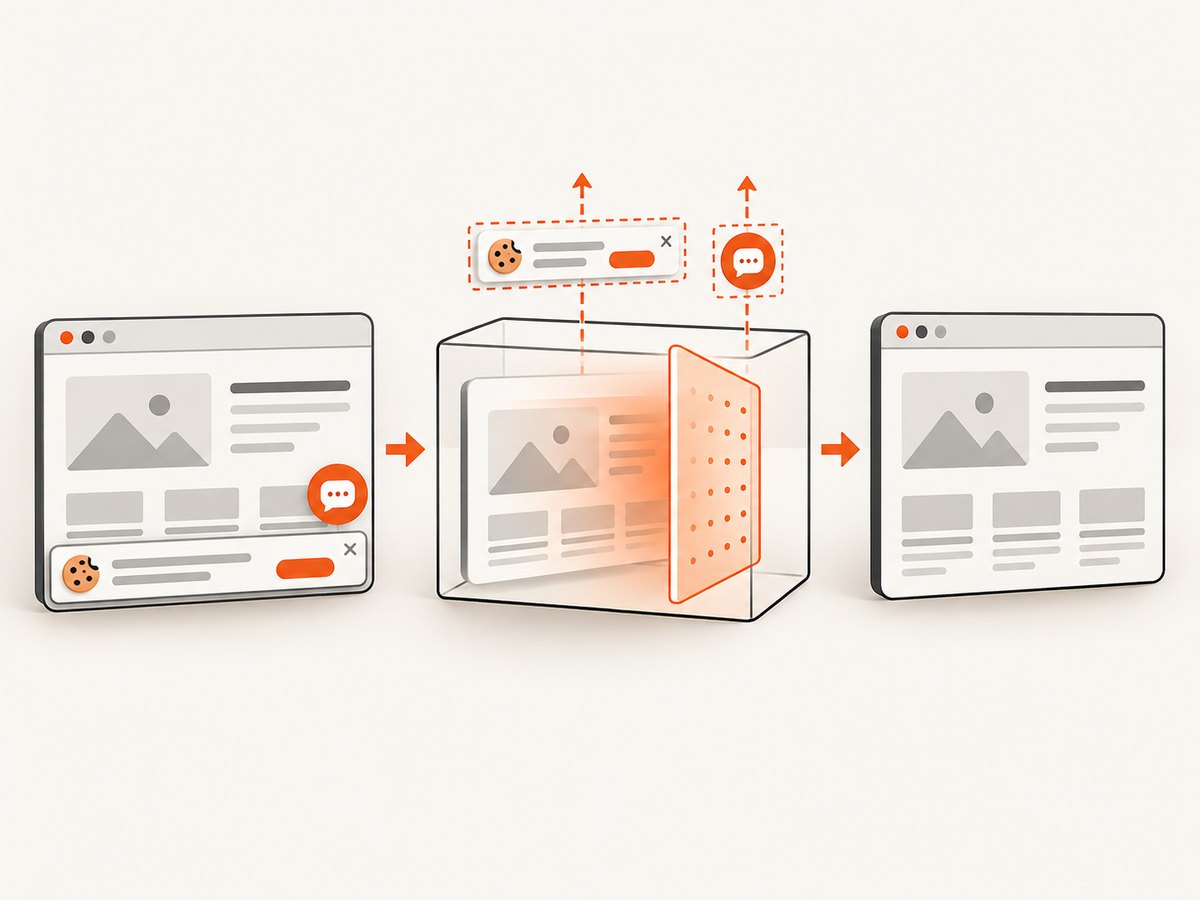 Clean screenshots can document findings without banners, popups or chat widgets obscuring the page.