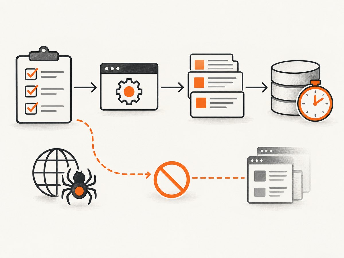 Authorization, retrieval and retention should be separate decisions.
