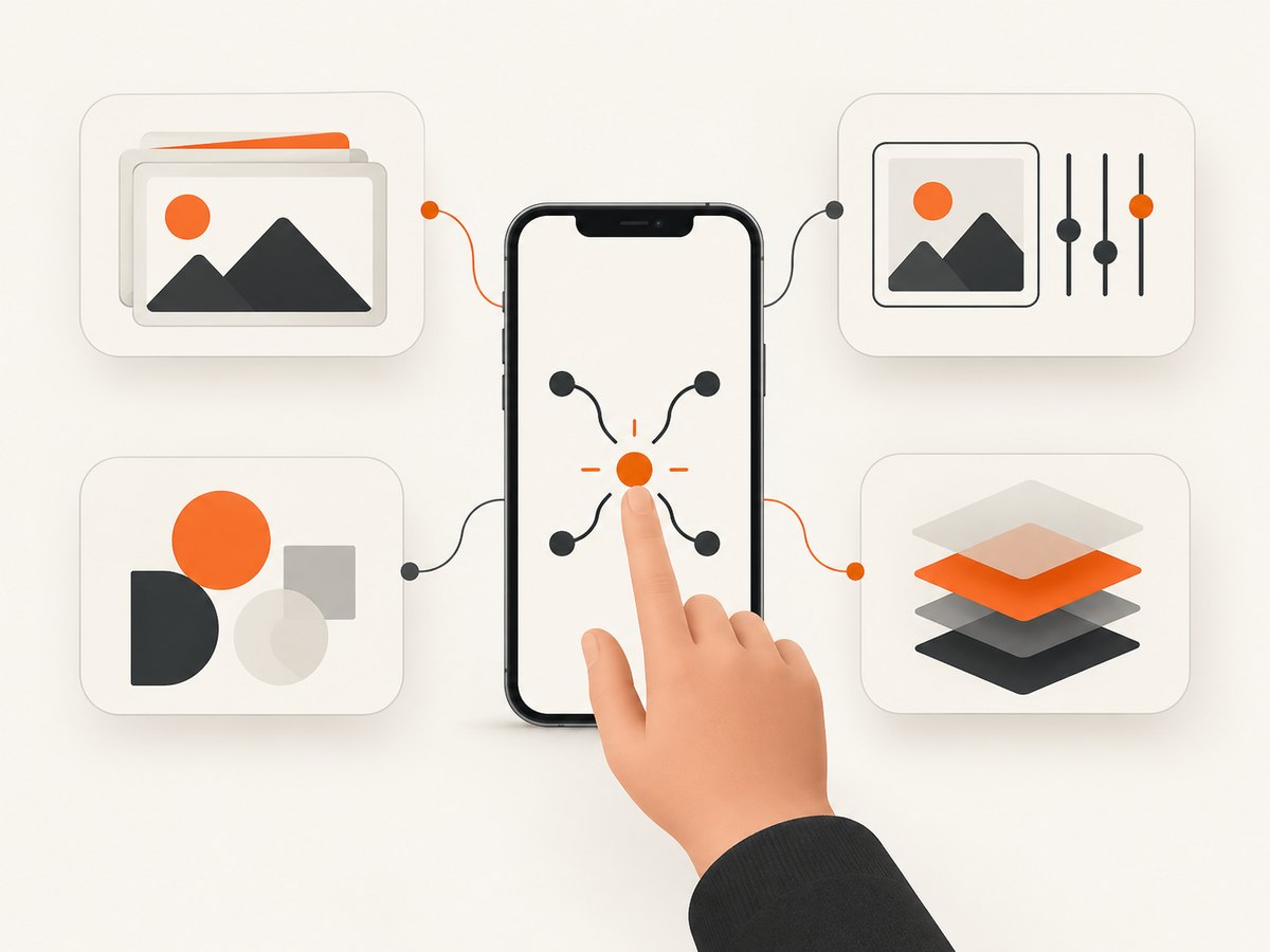 Choose an app by the kind of thumbnail workflow you need: templates, photo editing, branding, or layers.