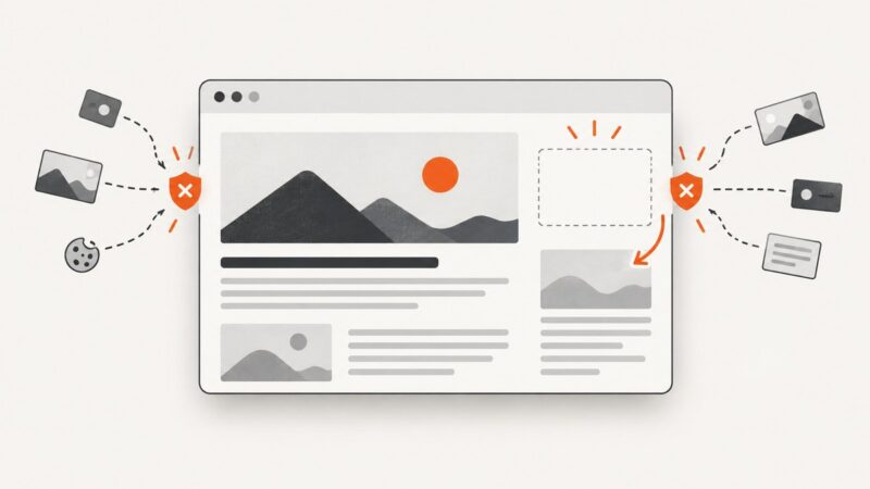 How Brave Browser's Ad and Tracker Blocking Affects Website Screenshots
