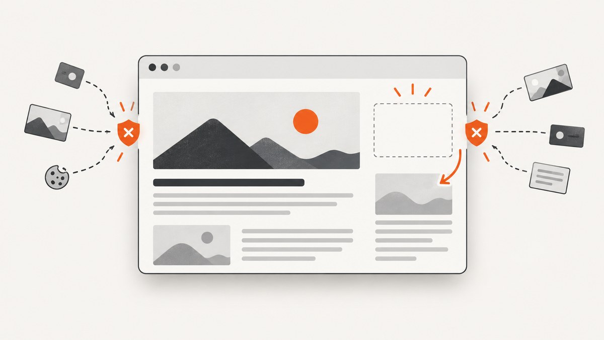 How Brave Browser's Ad and Tracker Blocking Affects Website Screenshots