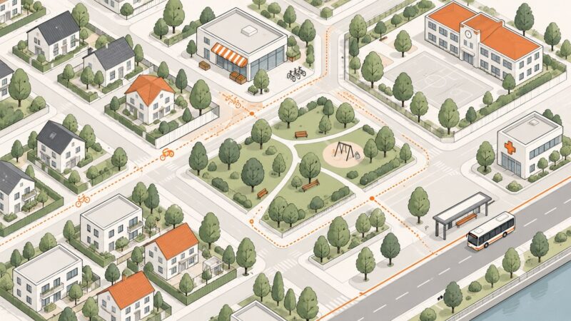 How to Build a 15-Minute City with Google Maps