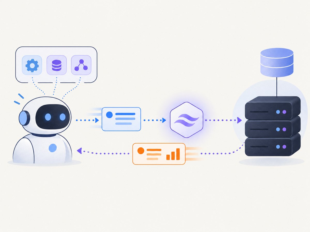 The agent host discovers MCP capabilities and invokes a focused server tool.