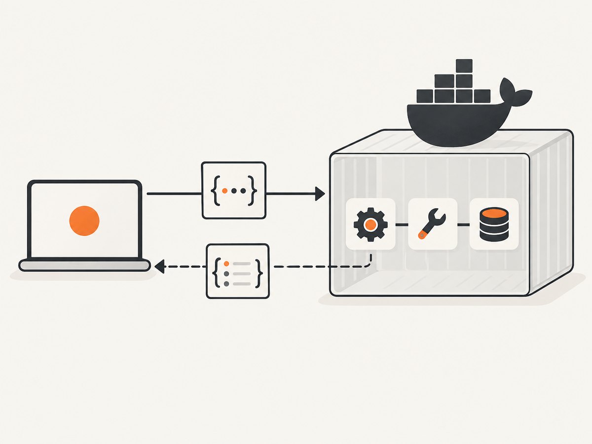 Transport determines whether the container uses a local stdio channel or a remote HTTP endpoint.