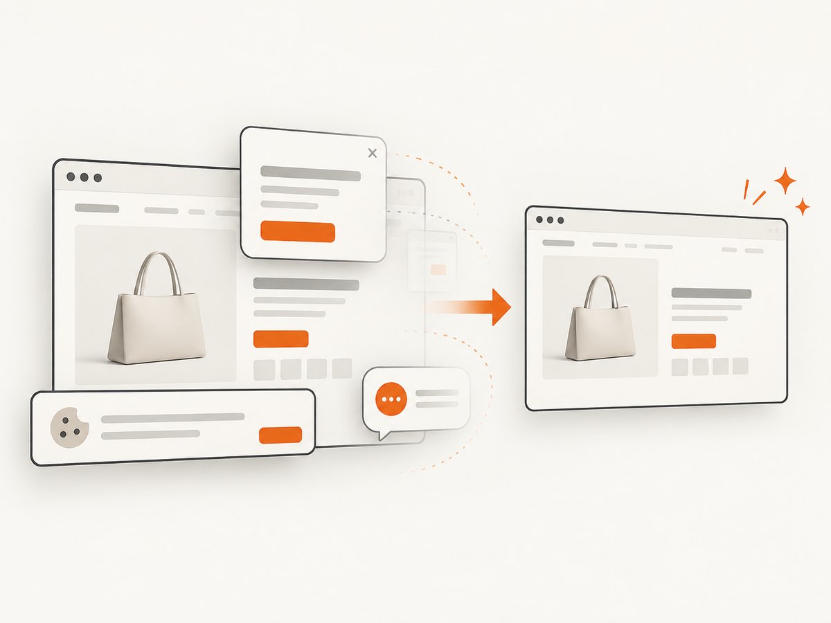 Visual capture can remove common overlays, but numeric price history still needs structured extraction and validation.