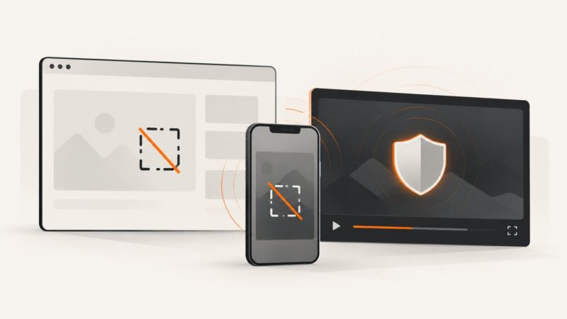 Can a Website Detect Screenshots? What Browsers, Android, and DRM Actually Reveal