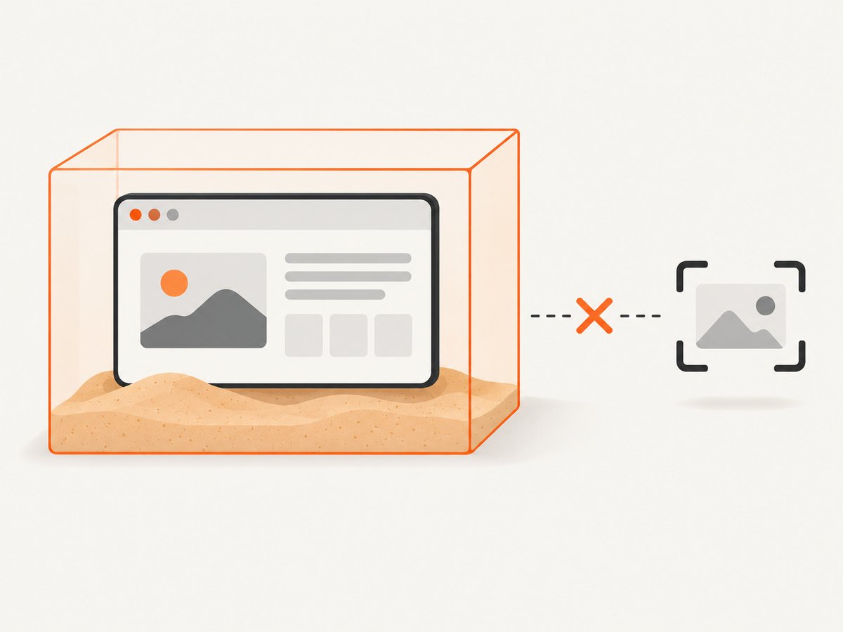 ScreenshotNeo clears common consent and overlay elements before capture.