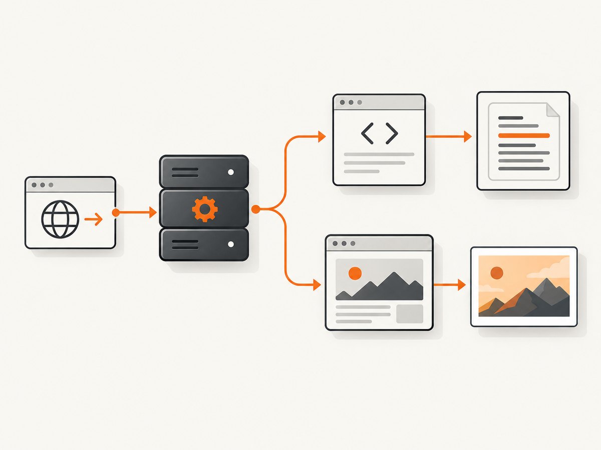 Choose direct HTTP for server HTML and Playwright for browser-rendered content.