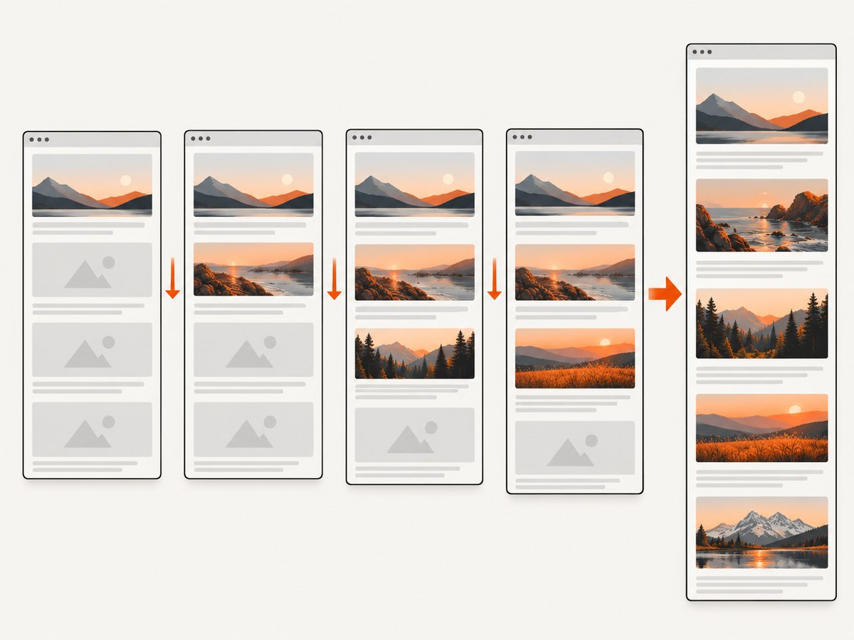 Lazy content may need to be triggered before a full-page capture.
