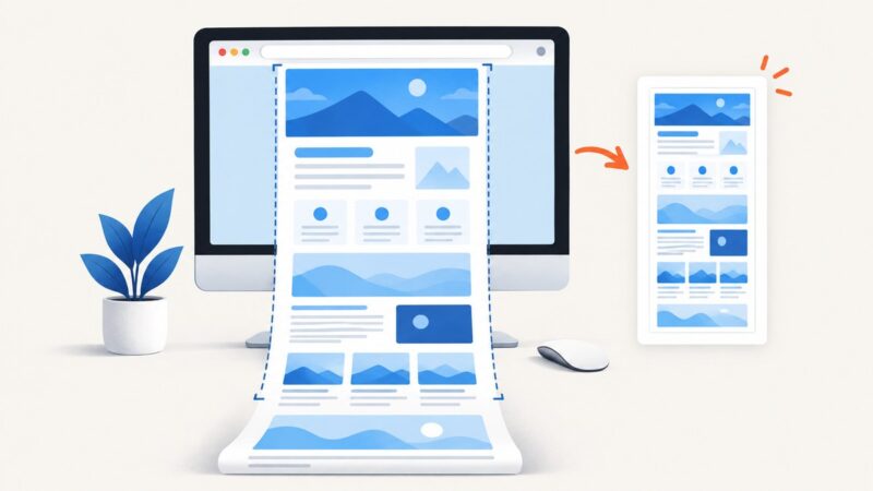 How to Capture an Entire Webpage in Chrome
