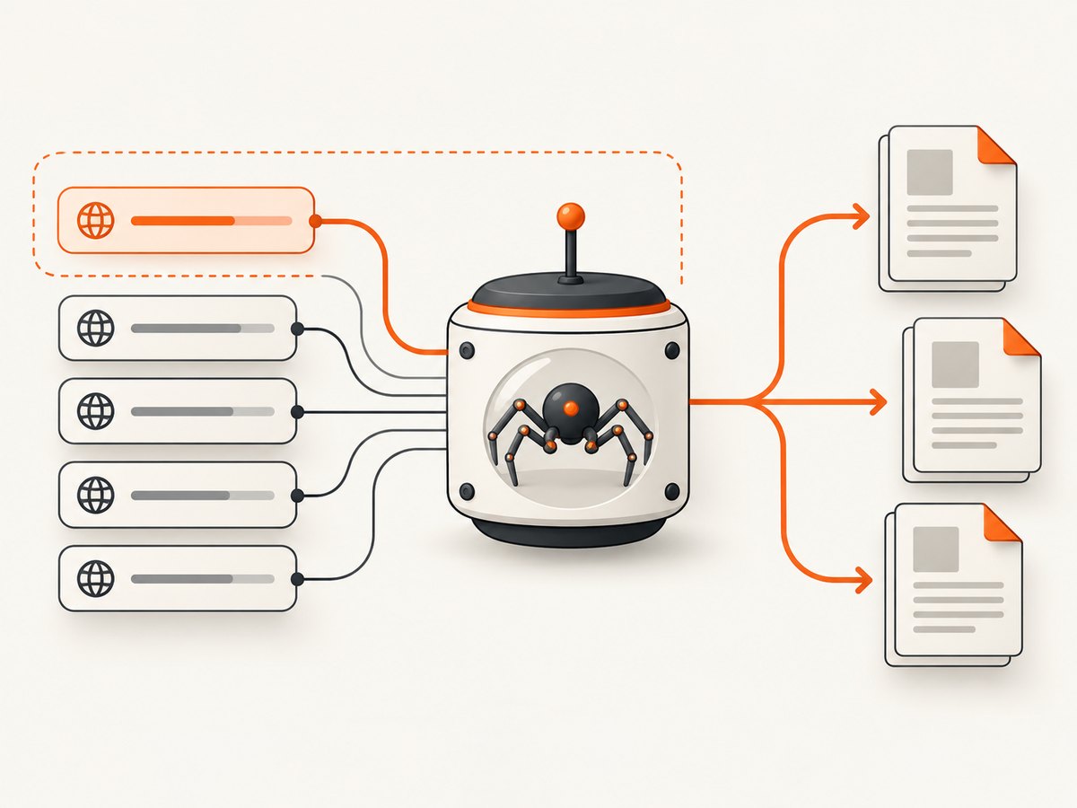 Define the crawl boundary before converting linked pages into one PDF.